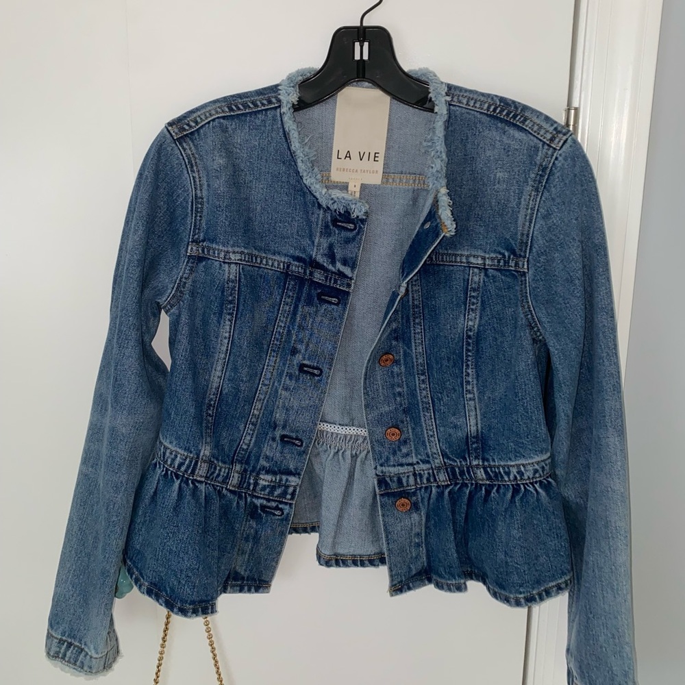 La Vie Rebecca Taylor Jean Jacket
